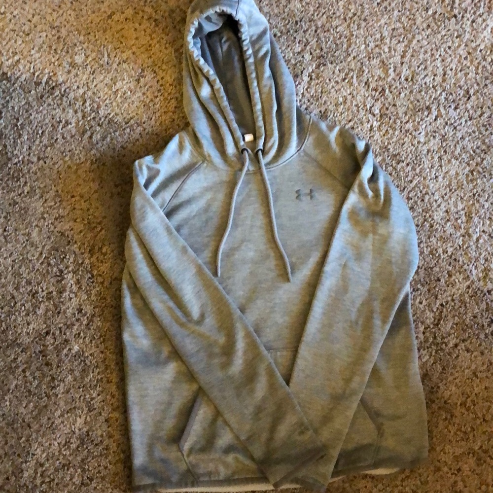 Under armor gray sweatshirt